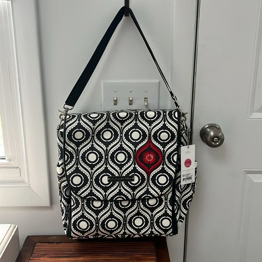 Petunia Pickle Bottom Evening in Islington Boxy Backpack/Diaper Bag,NWT